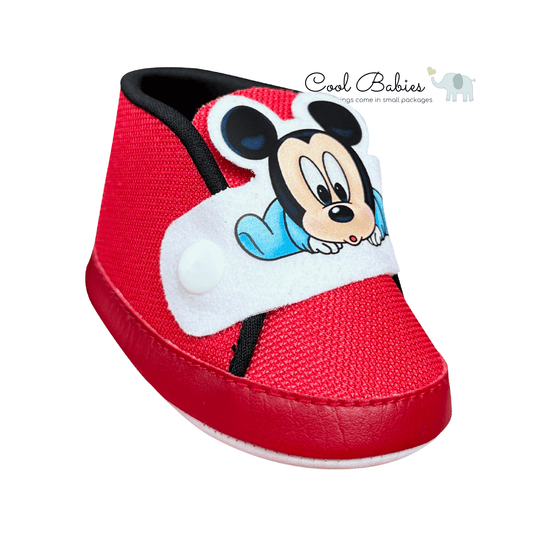 Cascarita Mickey Baby Rojo