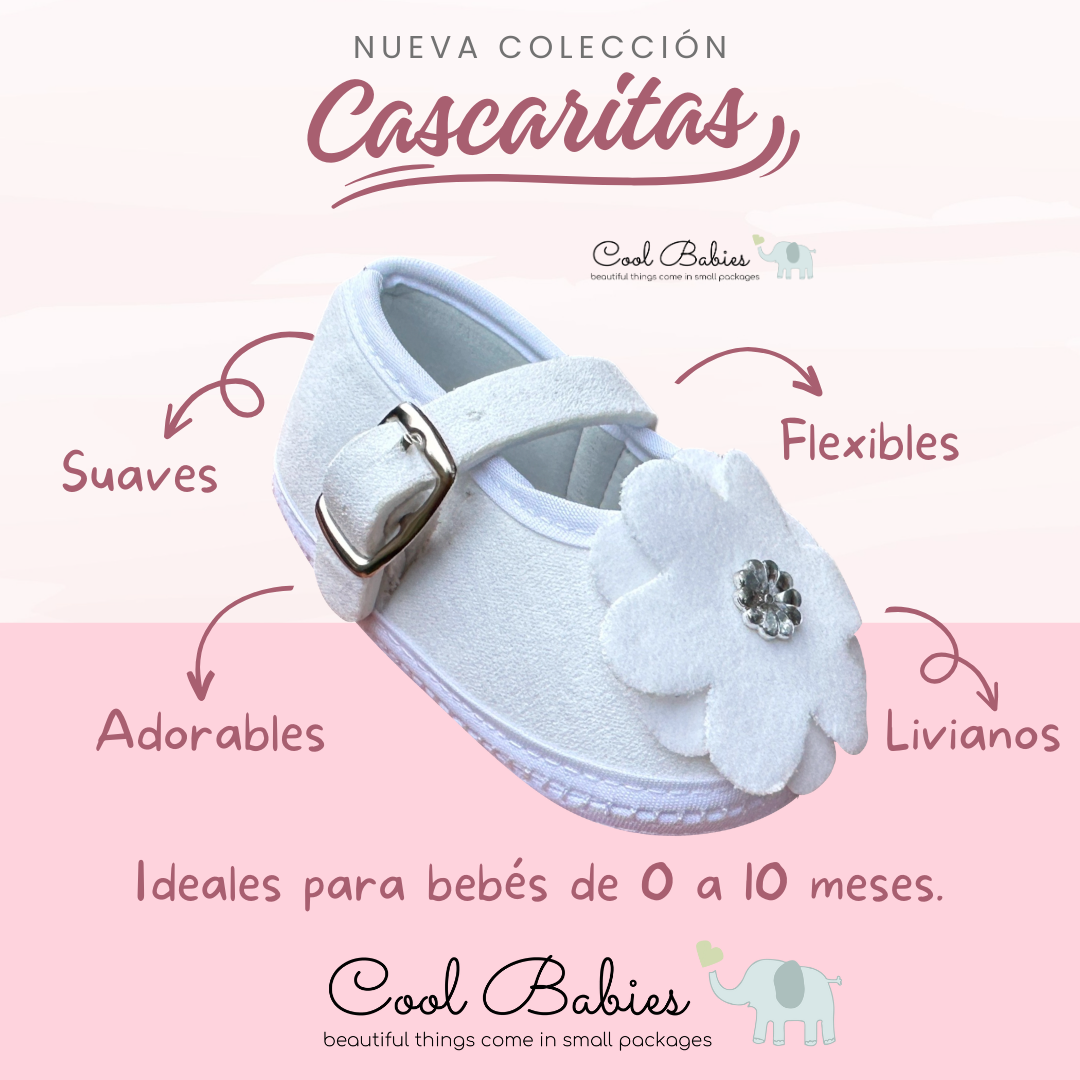 Cascarita Flor Blanca