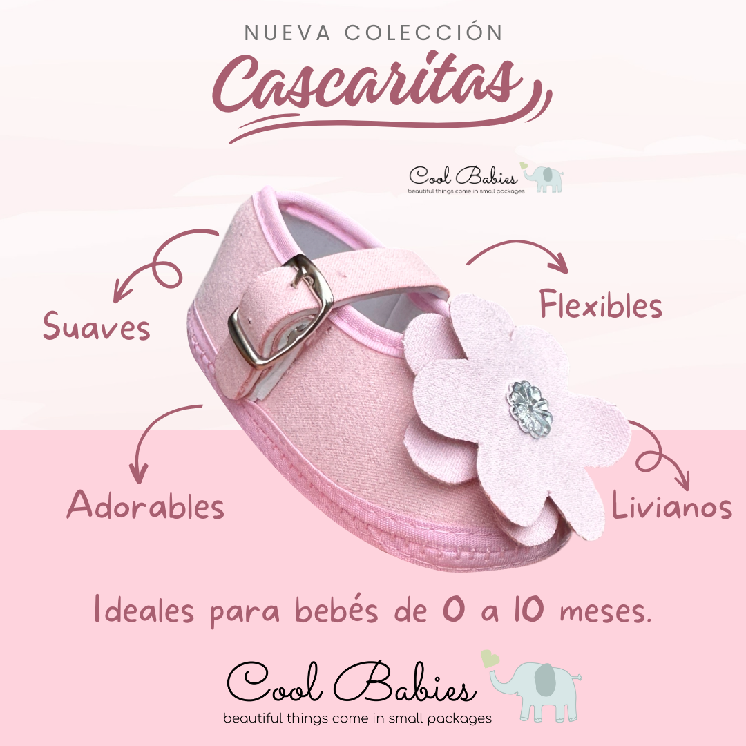 Cascarita Flor Rosa
