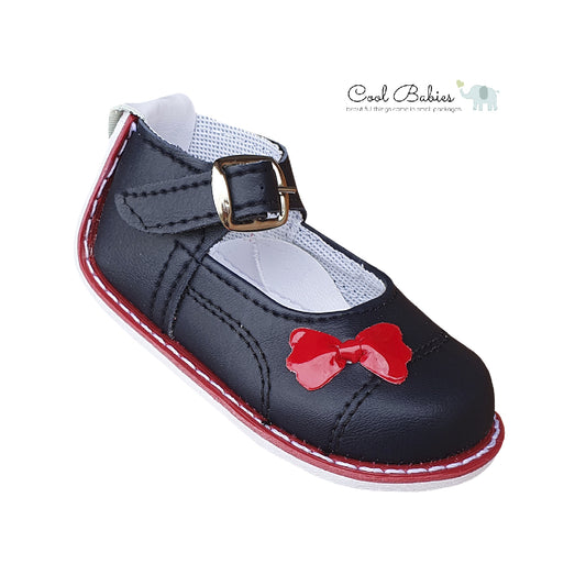 Baleta Moño Azul Rojo