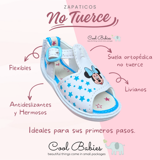 Sandalia Minnie Azul