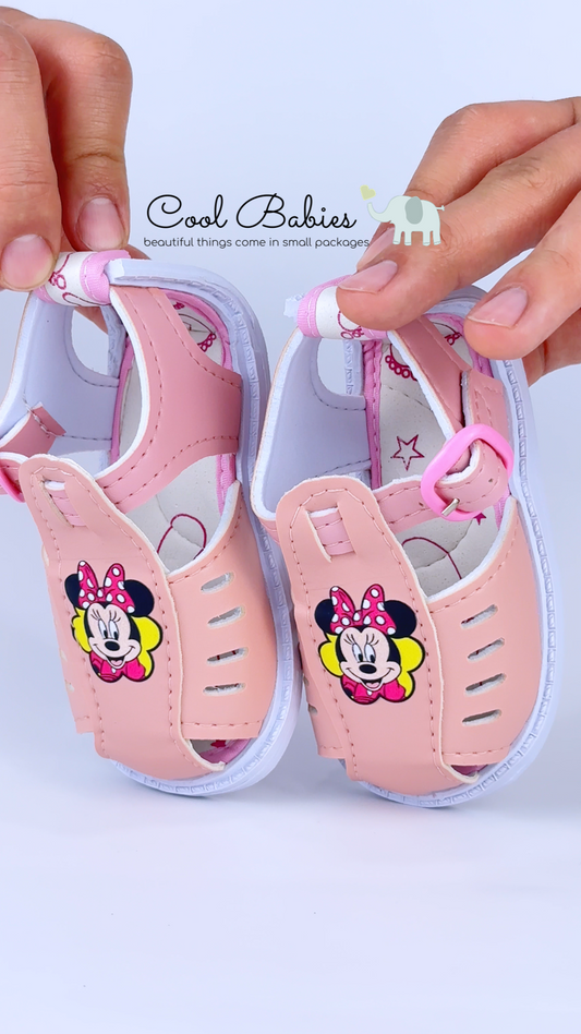 Sandalia Minnie Salmon