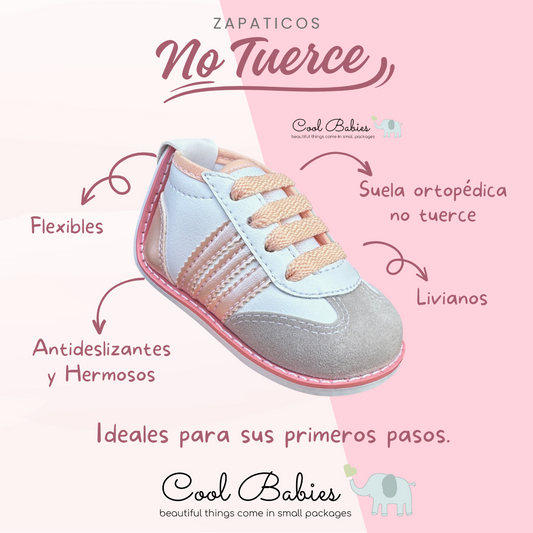 Sam Blanco Gris Salmón