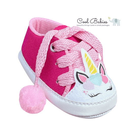 Cascarita Unicornio Fucsia Rosa