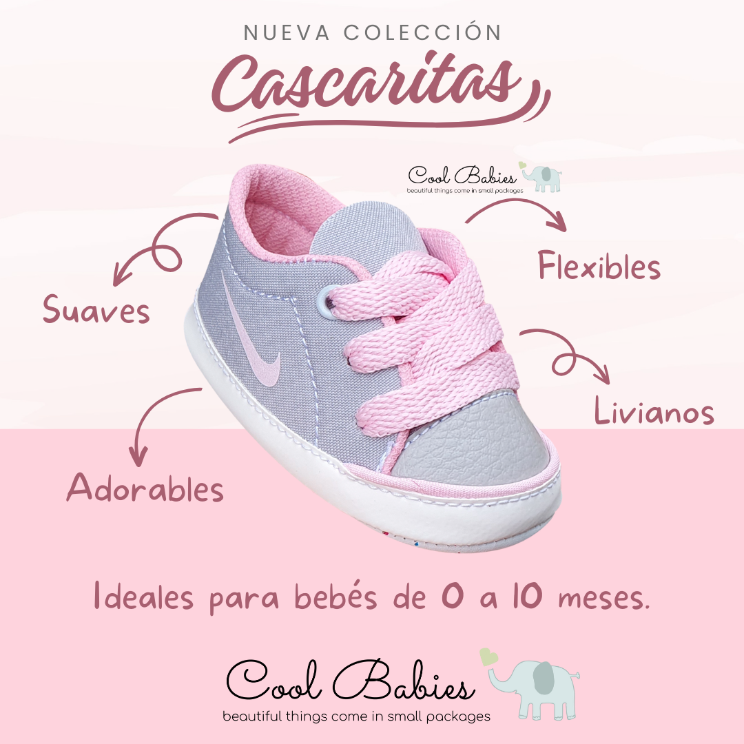 Cascarita Gris Rosado