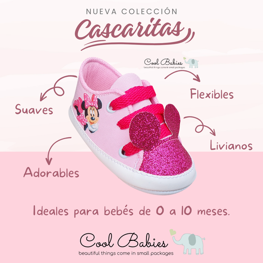 Cascarita Minnie Rosado Fucsia