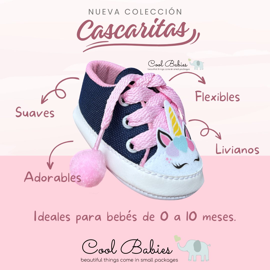Esenciales Cascaritas - Lola y Unicornio Azul