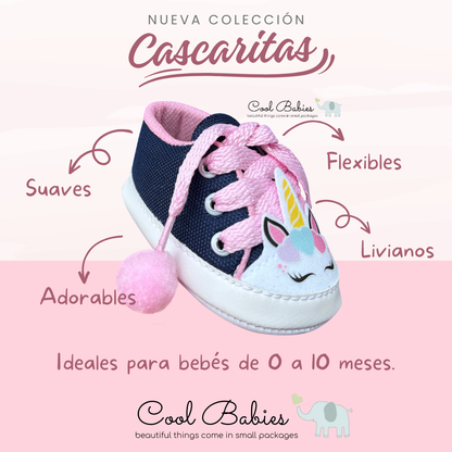 Esenciales Cascaritas - Lola y Unicornio Azul