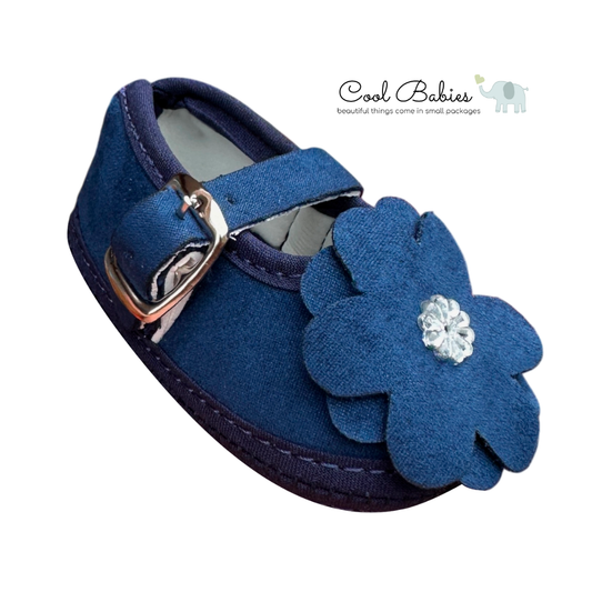 Cascarita Flor Azul