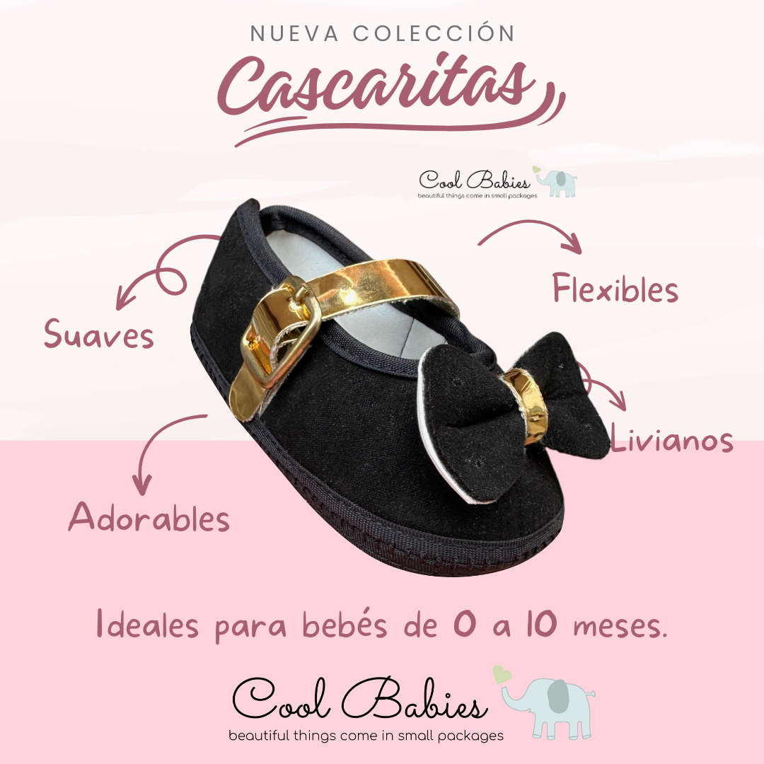 Cascarita Moño Negro