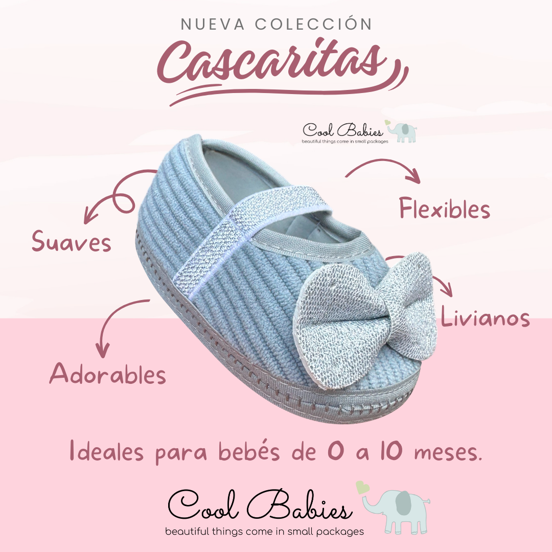Cascarita Moño Gris