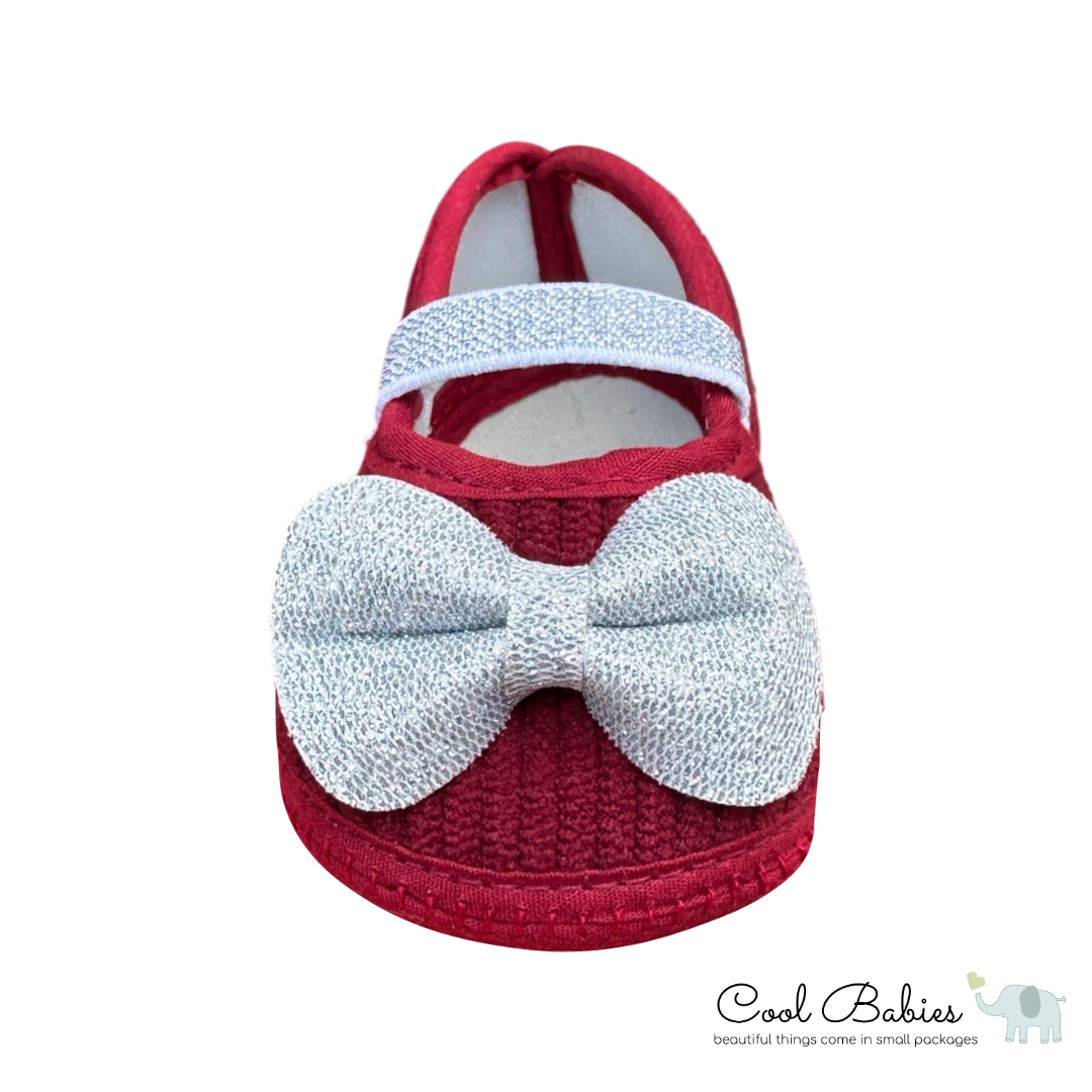 Cascarita Moño Vinotinto