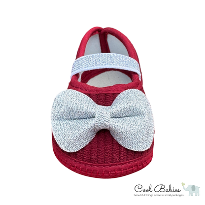 Cascarita Moño Vinotinto