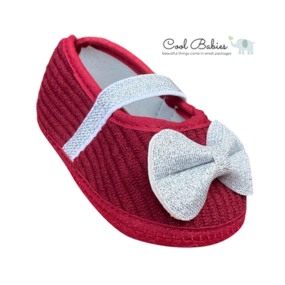 Cascarita Moño Vinotinto