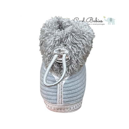 Cascarita Bota Gris