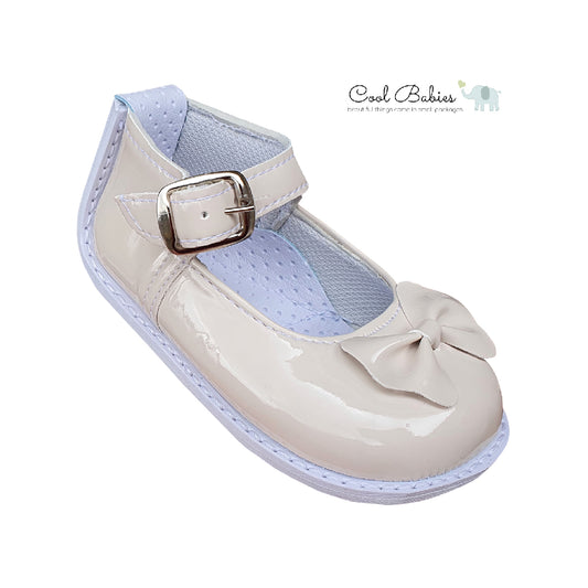Baleta Charol Beige