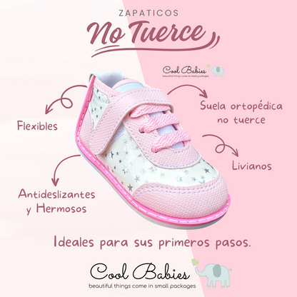 Correa Blanco Rosado – Cool Babies