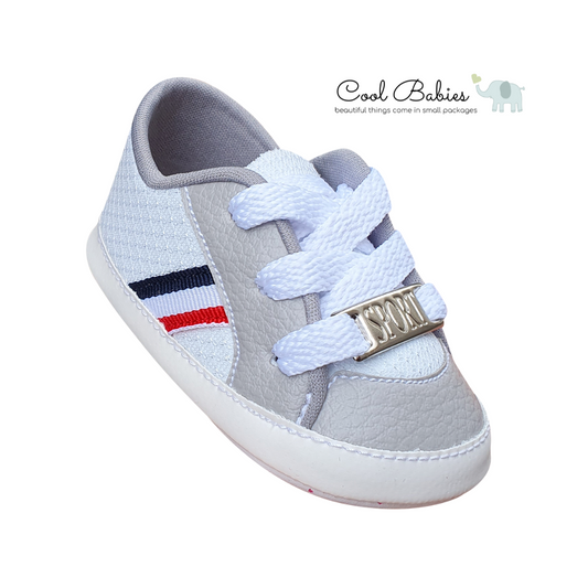 Cascarita Sport Blanco Gris