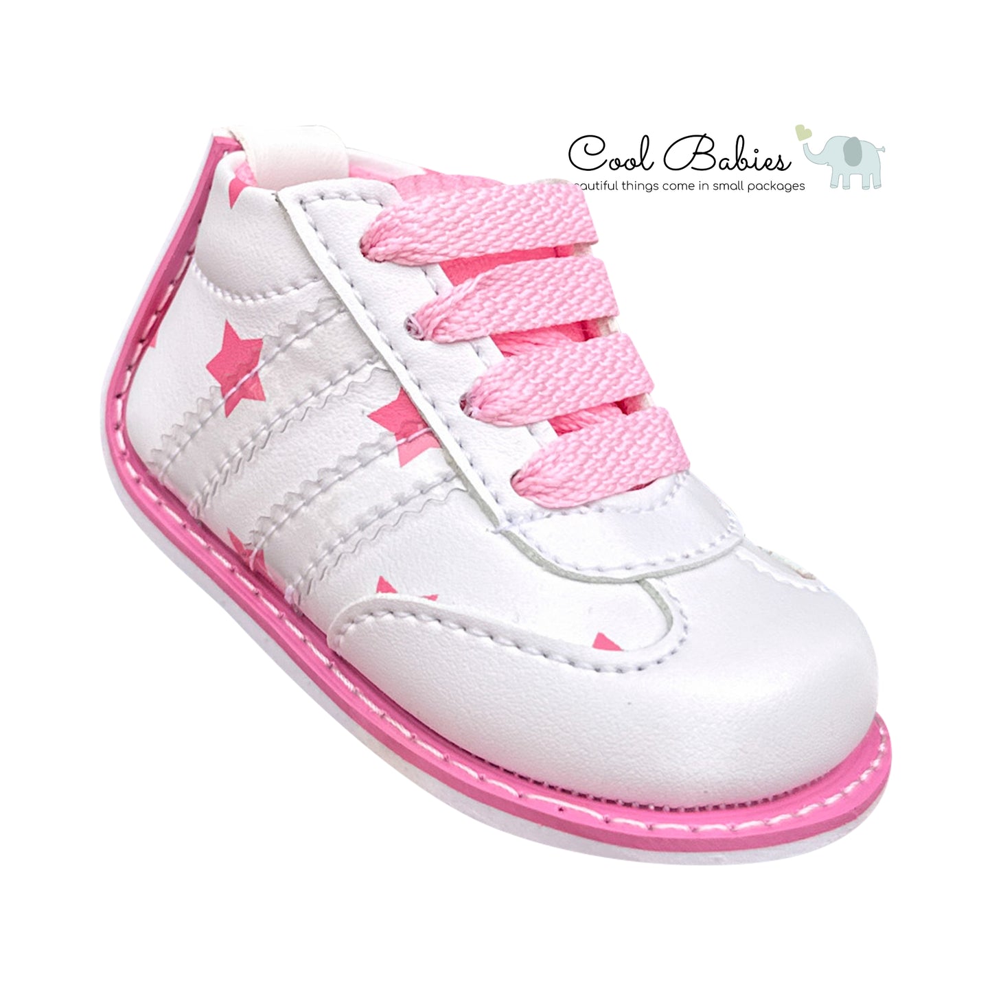 Estrellas Crema Rosado