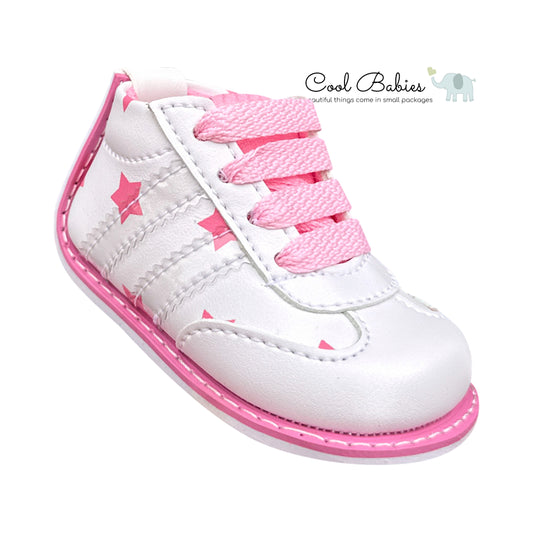 Estrellas Crema Rosado
