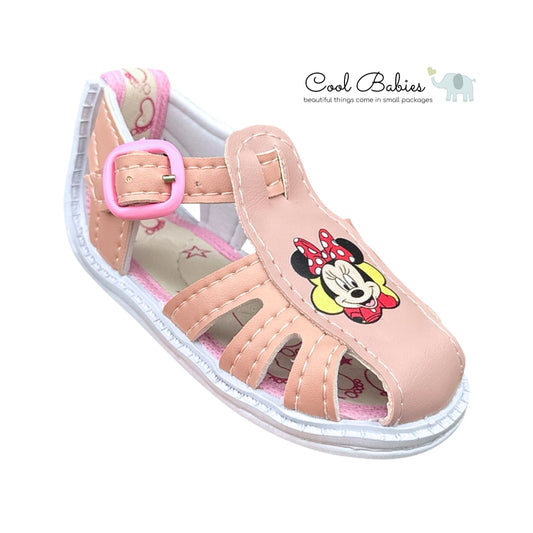 Sandalia Minnie Salmon Abierta