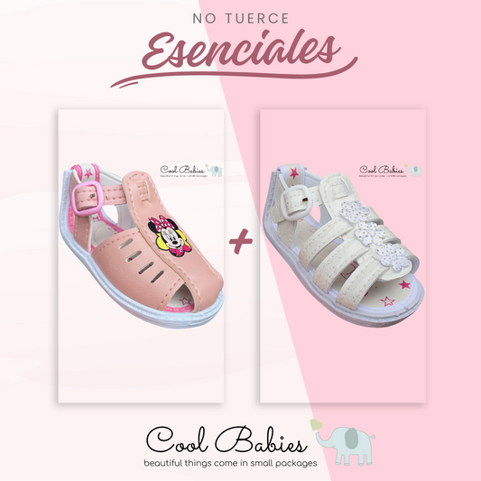 Esenciales No Tuerce - Minnie Salmón y Tejida Blanca