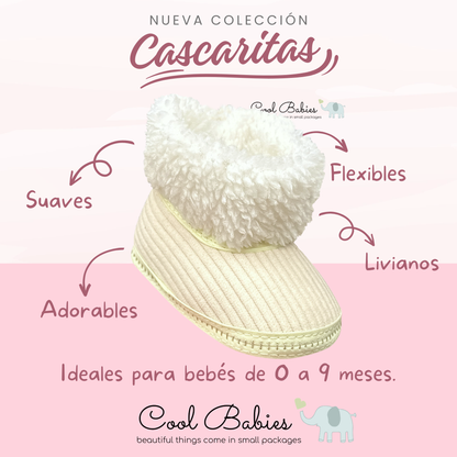 Cascarita Bota Beige