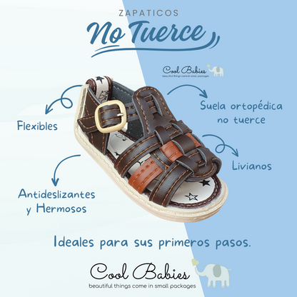 Sandalia Franciscana Café Miel