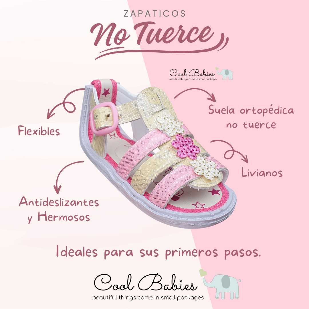 Sandalia Tejida Beige Rosa
