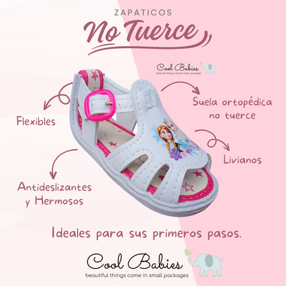Sandalia Frozen Blanco