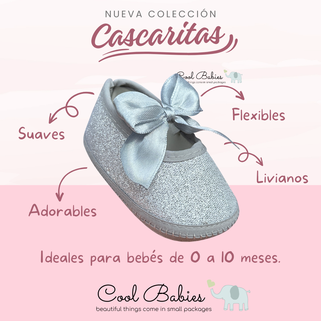 Cascarita Plata Escarcha