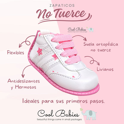 Estrellas Crema Rosado