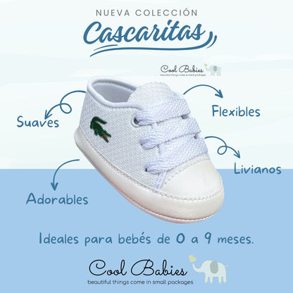 Cascarita Baby Coco Blanco
