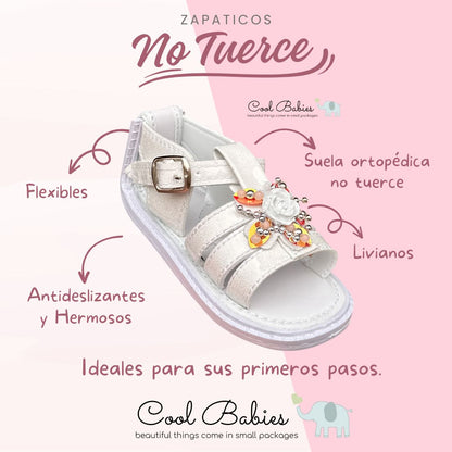 Sandalia Flor Blanca