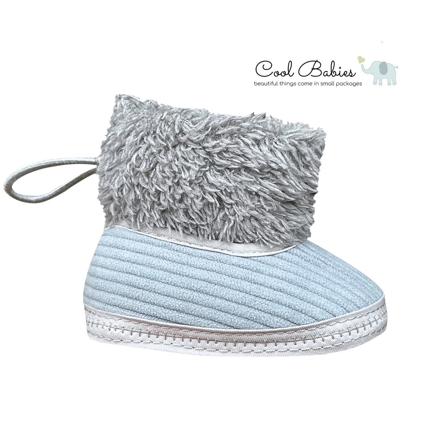 Cascarita Bota Gris