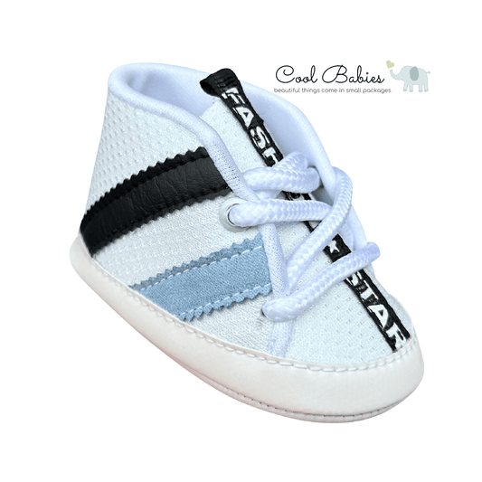 Cascarita Line Blanco Azul