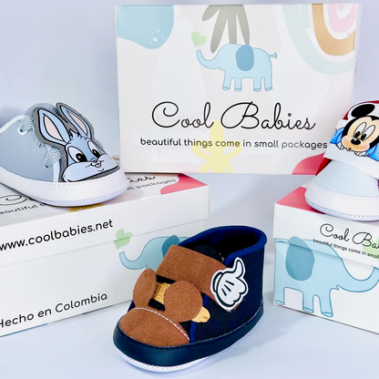 Cascarita Mickey Gris Negro