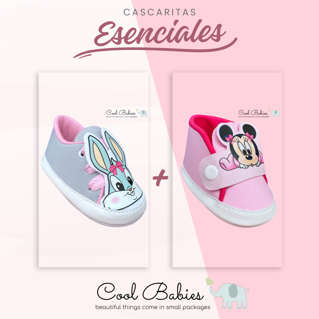 Esenciales Cascaritas - Lola y Baby Rosa