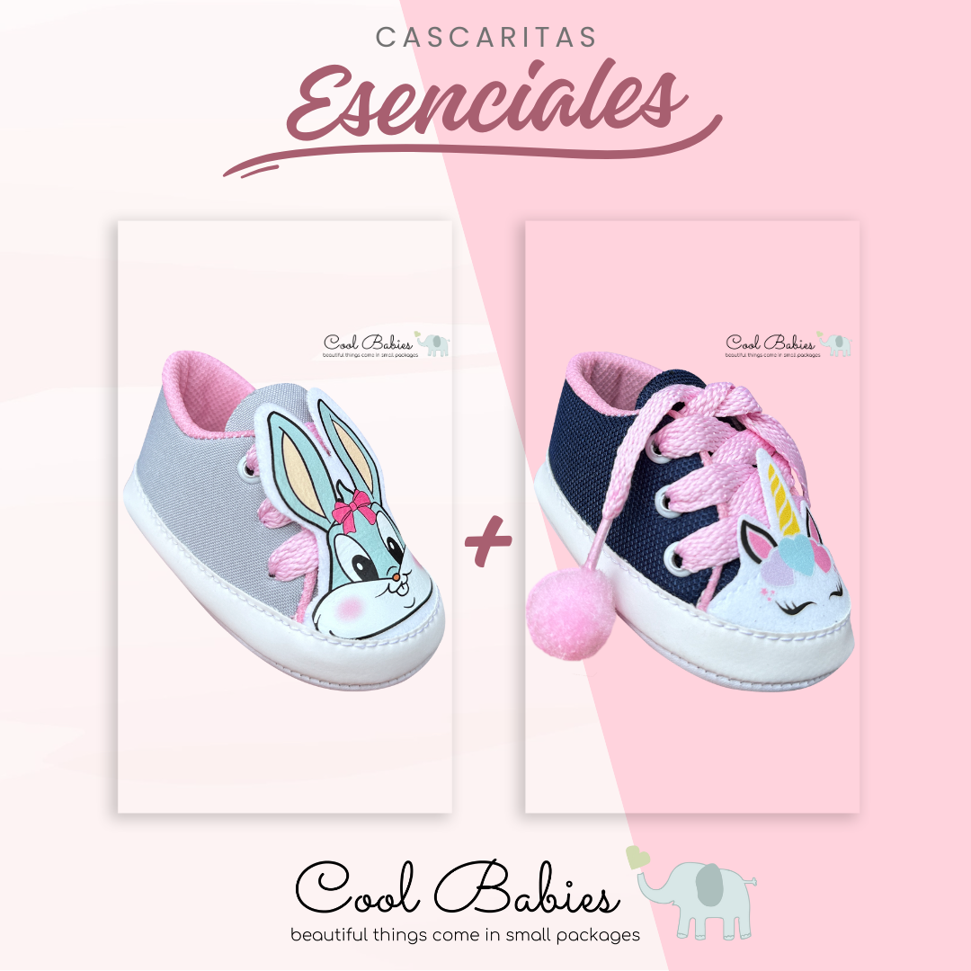 Esenciales Cascaritas - Lola y Unicornio Azul