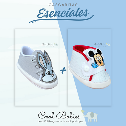 Esenciales Cascaritas - Bugs y Baby Blanco