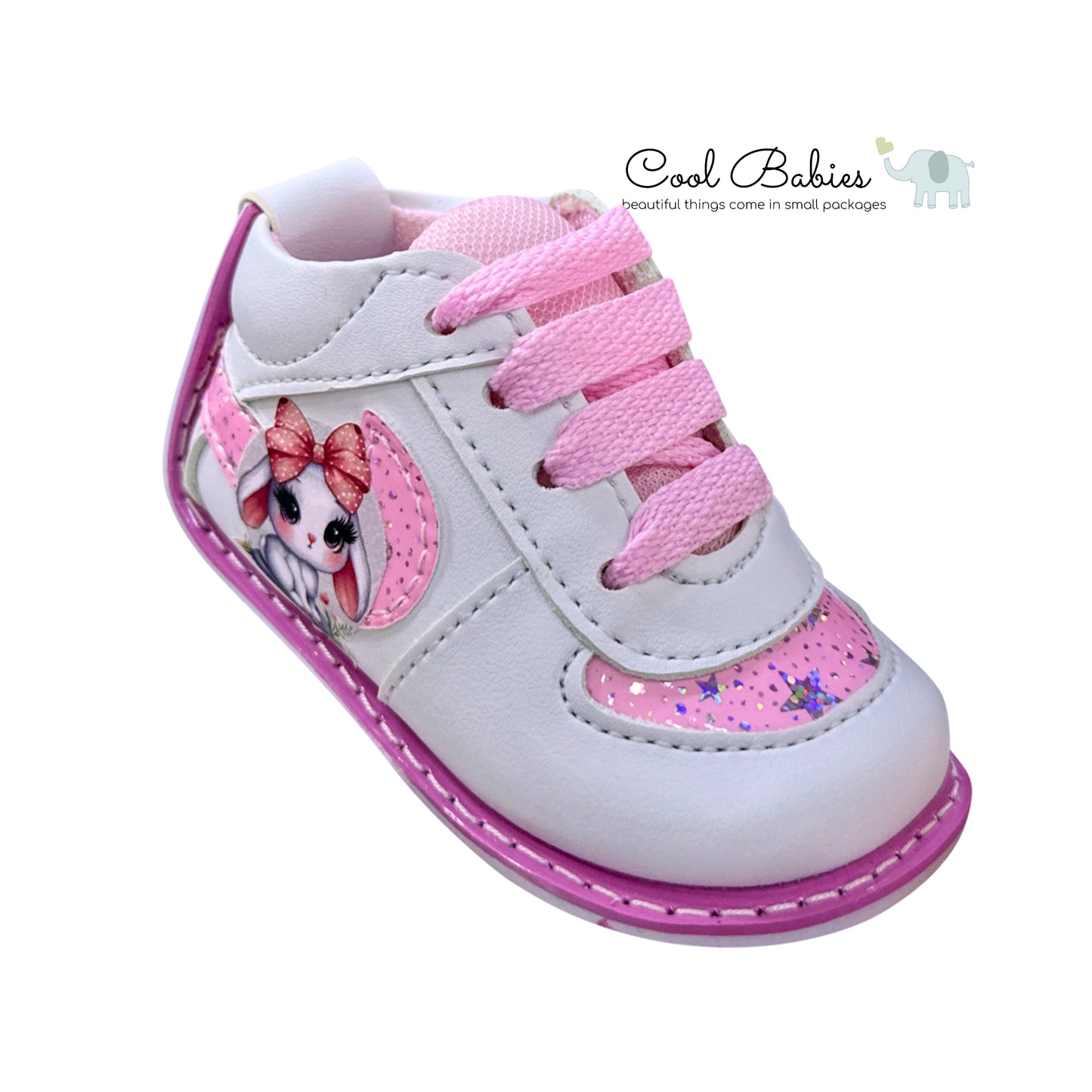 Conejita Crema Rosa