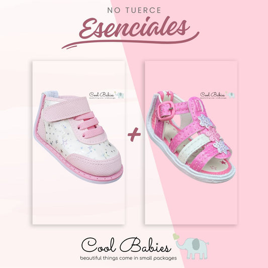 Esenciales No Tuerce - Correa Rosa y Tejida Rosa