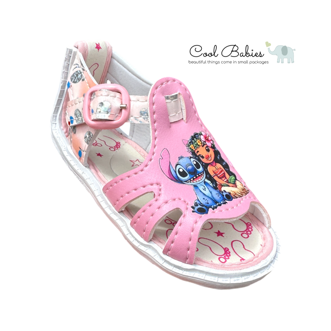 Sandalia Stitch Rosa
