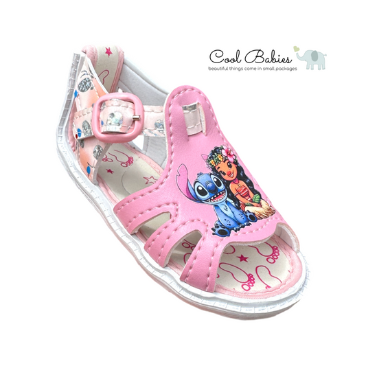 Sandalia Stitch Rosa
