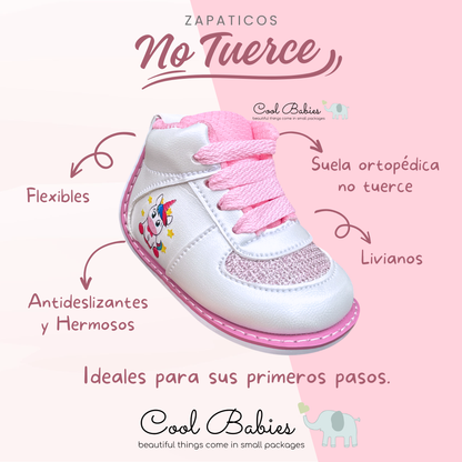 Unicornio Crema Rosa