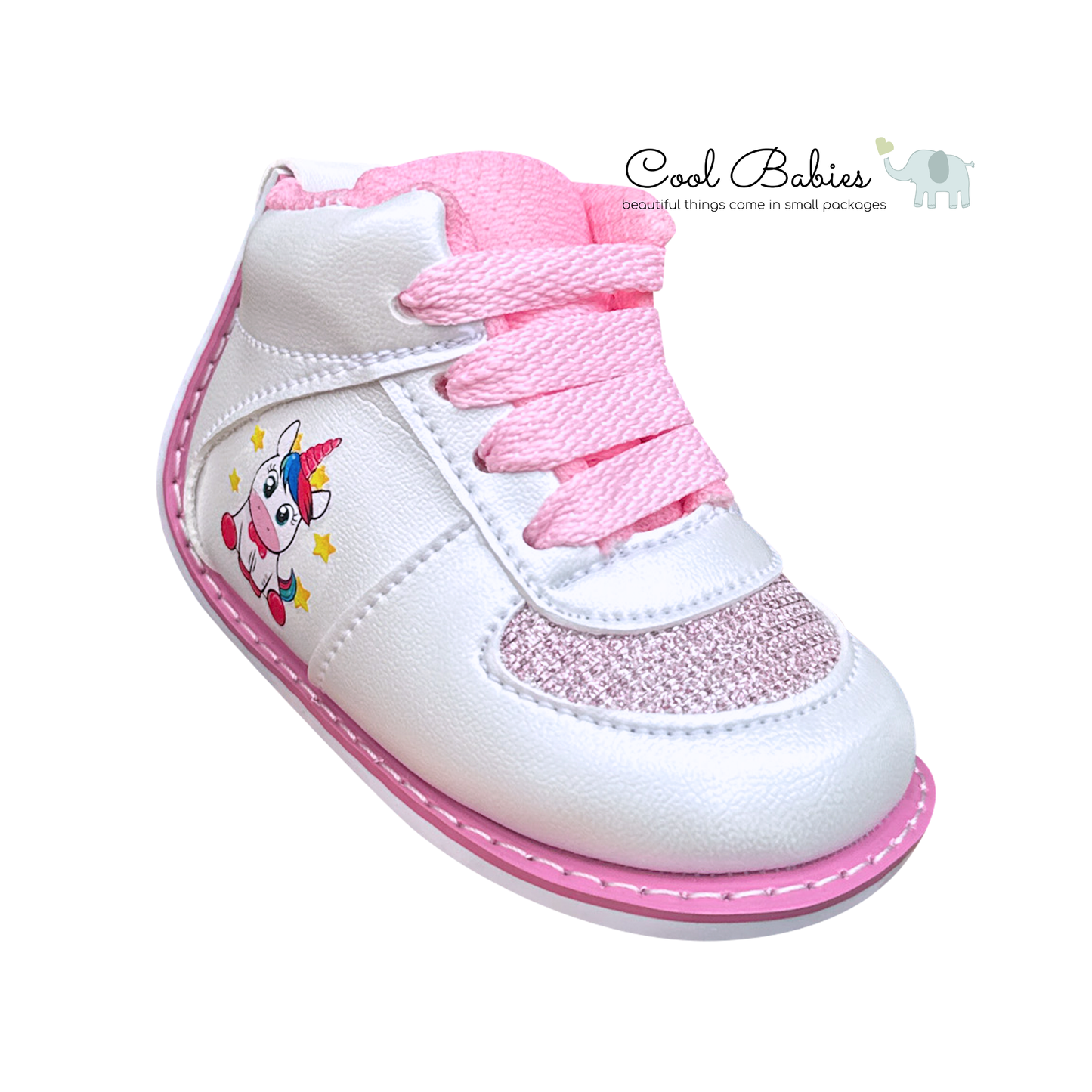 Unicornio Crema Rosa